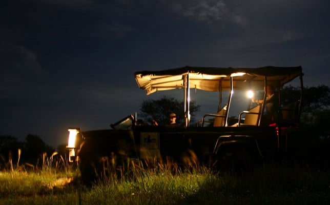 safari night drive isimangaliso