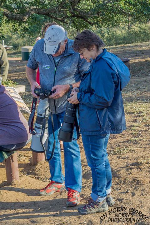 clients on photgraphic course hluhluwe-imfolozi
