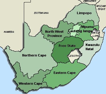 south africa provinces