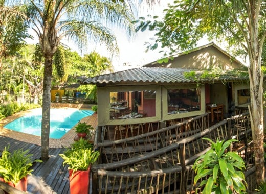 lodge accommodation st lucia south africa