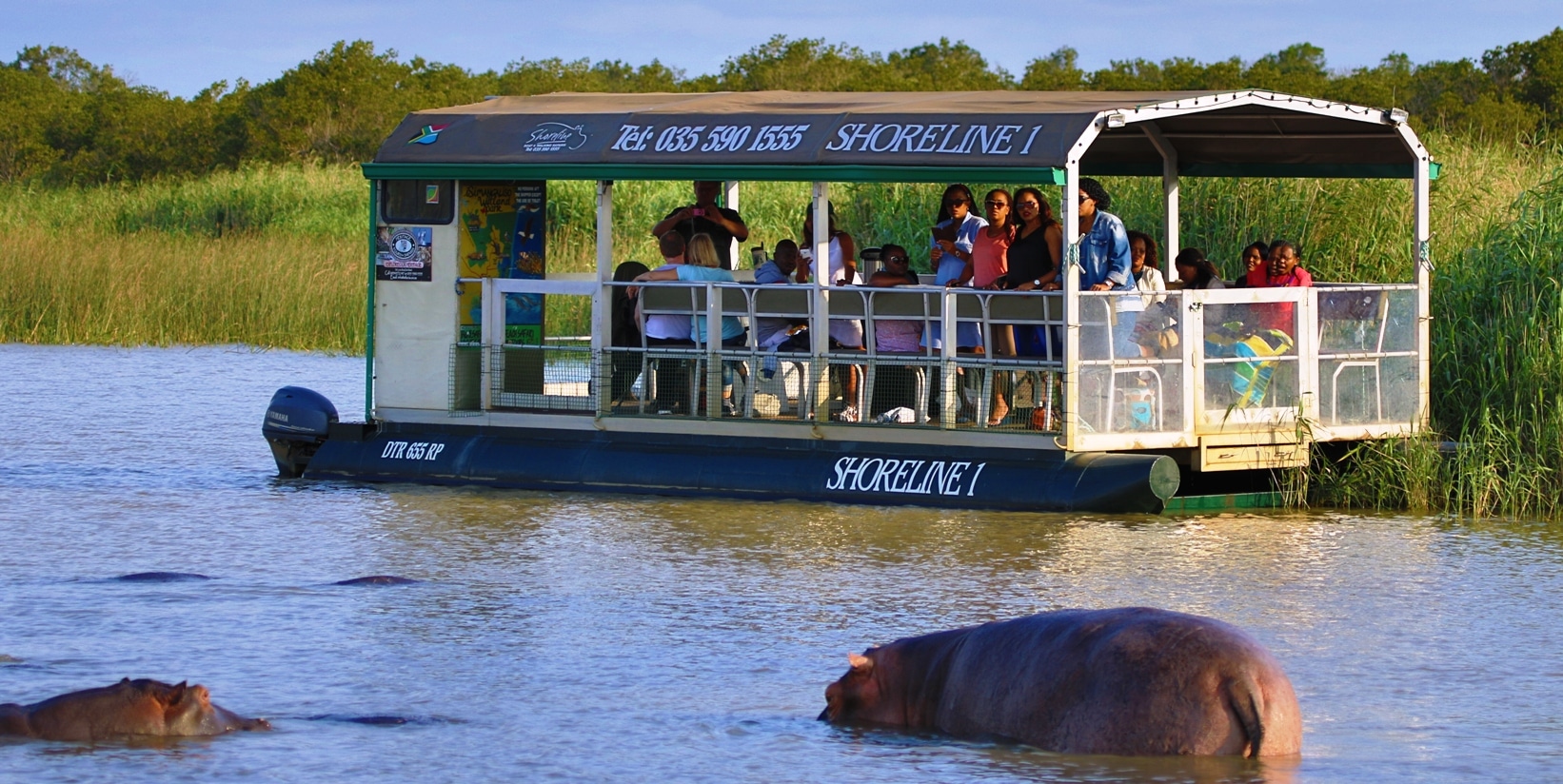 shoreline boat cruise st lucia south africa
