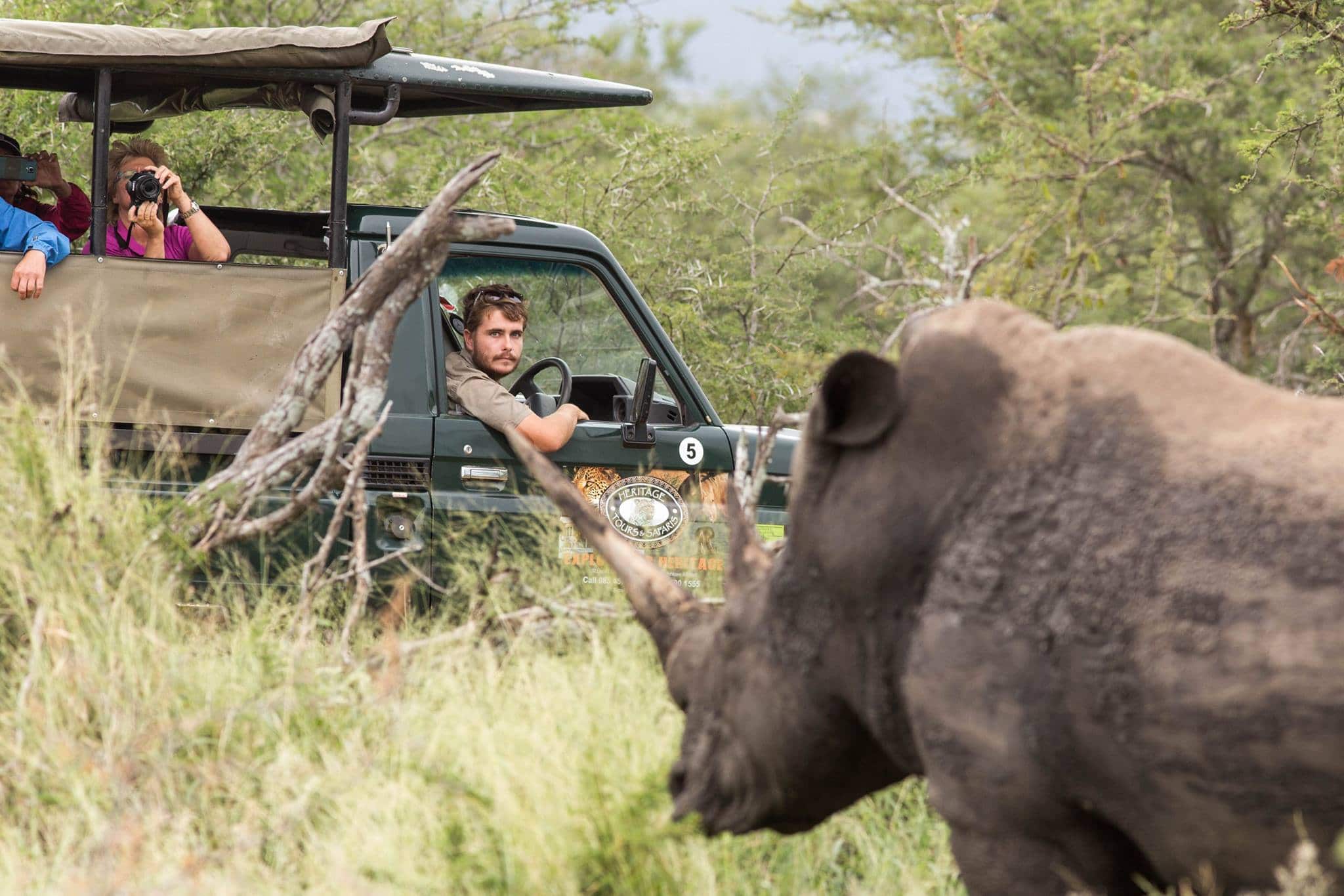 Heathrow to Durban flights and Safari Packages 1 imfolozi big 5 day safari